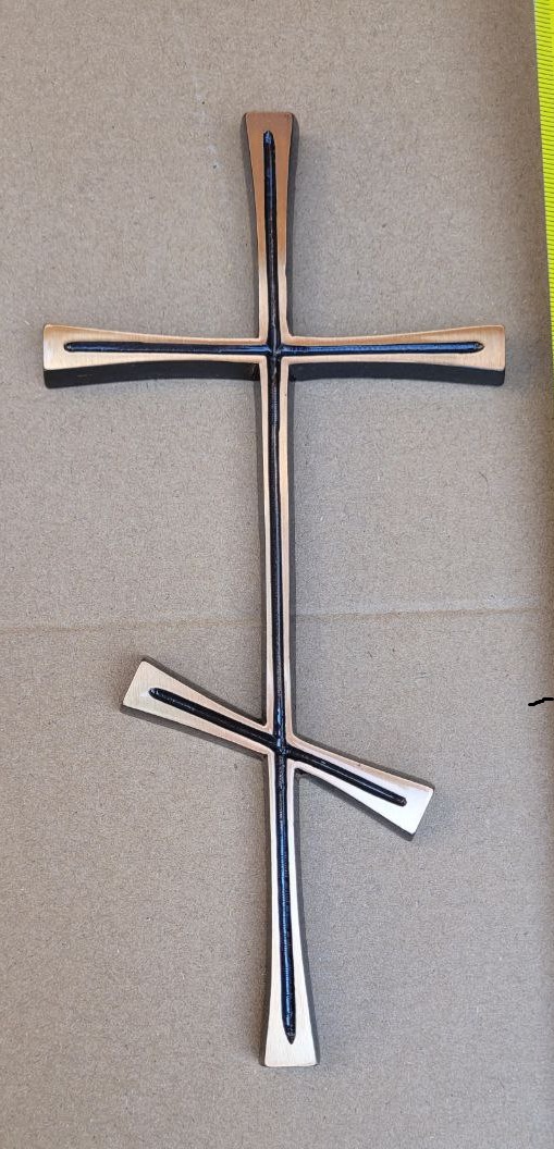 Крест BK 22 (20*10, Бронза, цвет Бронза, Православный) арт:1748