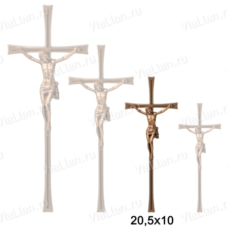 Крест Caggiati 23 395/20 (Материал Бронза, Цвет Бронза) арт:1385