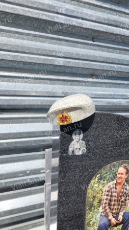 Берет (22*19*8, гранит Мансуровский) арт:1669