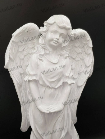 Ангел #1 (45*25 см. материал полимергранит, цвет белый) арт:1897
