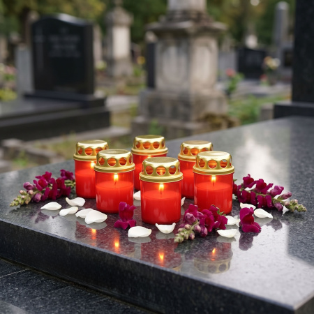Свеча-вкладыш, неугасаемая, с металлической крышкой (7*4.5 см, Парафин, Пластик, металлическая крышка) упаковка 42 шт. арт:1875