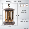 Лампада классика (Дымовский, Бронза) арт:858