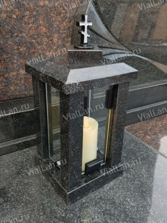 Лампада прямая (Гранит Габбро, Карелия) арт:1305