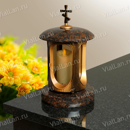 Лампада классика (Дымовский, Бронза) арт:858