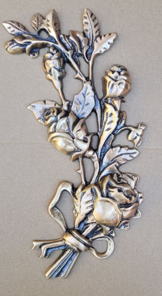 Цветы BG 189 Лево (25 см, цвет Бронза) арт:1746