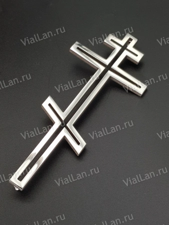 Крест Д 106 (15*6.5 см. нержавеющая сталь AISI 304)арт:2366