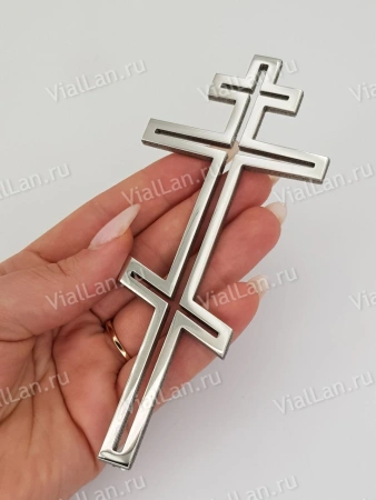 Крест Д 106 (15*6.5 см. нержавеющая сталь AISI 304)арт:2366