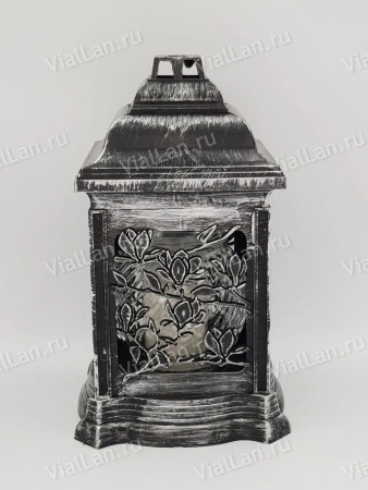 Лампада KAT 207 mag sr (28*15*15, материал Пластик, цвет серебро) в упаковке 6 штук  арт:1919