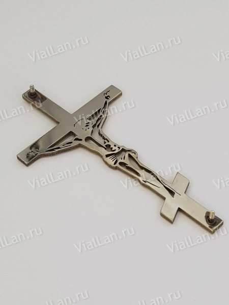 Крест Д 111 (15*7.5 см. нержавеющая сталь AISI 304, с покрытием Нитрид титана)арт:2364