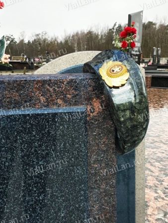 Берет (22*19*8, гранит Балтик Грин) арт:1718