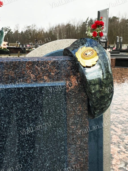 Берет (22*19*8, гранит Балтик Грин) арт:1718