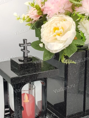 Лампада Новая Классика (Габбро, Черный) арт:1759