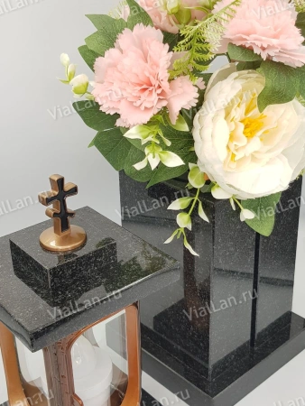 Лампада Новая Классика (Габбро, Бронза) арт:1757