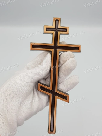 Крест V3 (20*8,5, Бронза, Православный) арт:1509