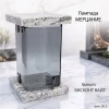 Лампада МЕРЦАНИЕ (21*13 см, Гранит Висконт Вайт) арт:2913