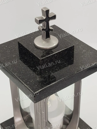 Лампада Новая Классика (Габбро, Серебро) арт:1758