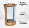 Корпус V Круглый (19,5*12,5 см, цвет Бронза) арт:2989