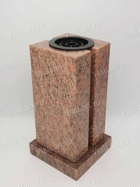 Ваза ПРЯМАЯ (28*15, гранит Винга) арт:1771