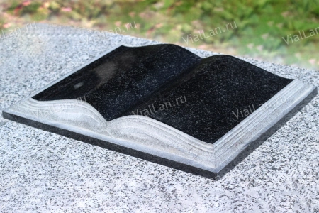Книга (40*30*5, гранит Габбро) арт:1780