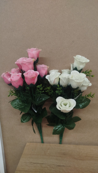 Цветы одиночные Роза 2019-188-9 12 шт./уп арт:2430