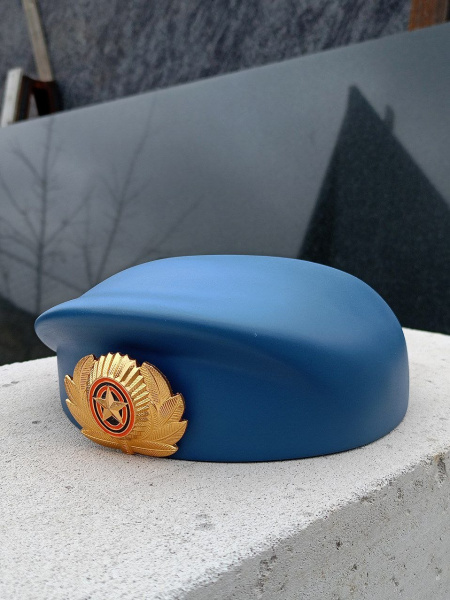 Берет (22*19*8, гранит Габбро, цвет синий) арт:1845