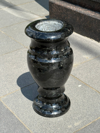 Ваза Классика (30*15, гранит Лабродарит) арт:861