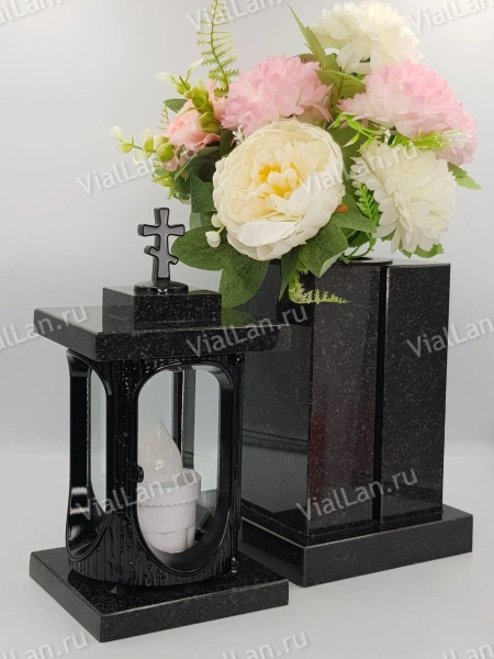 Лампада Новая Классика (Габбро, Черный) арт:1759