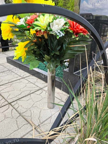 Ваза СТАНДАРТ (35*5, ножка 20, Сталь нержавеющая) арт:1648