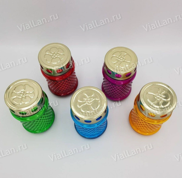 Лампада стеклянная С-100 (материал Пластик+Стекло) в упаковке 28 штук  арт:1930