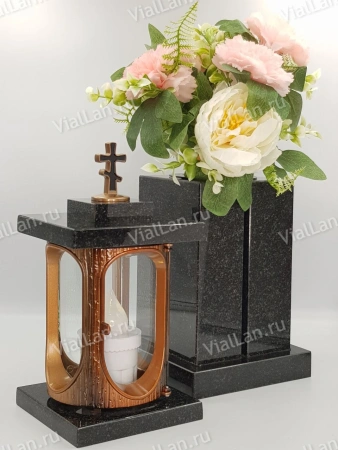 Лампада Новая Классика (Габбро, Бронза) арт:1757