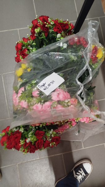 Цветы одиночные Роза MC-0034 (12шт) арт:2433