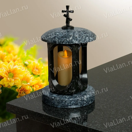 Лампада классика (Блю перл, черный) арт:932