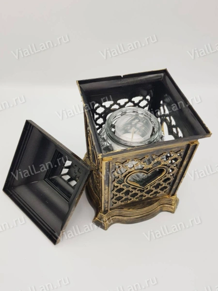 Лампада Kat 207 (материал Пластик, цвет Старое Золото) в упаковке 6 штук  арт:2027