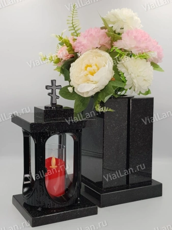 Лампада Новая Классика (Габбро, Черный) арт:1759