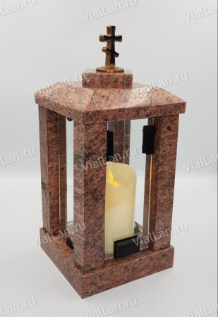 Лампада прямая (Гранит Винга) арт:1714