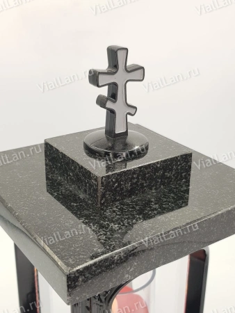 Лампада Новая Классика (Габбро, Серебро) арт:1758