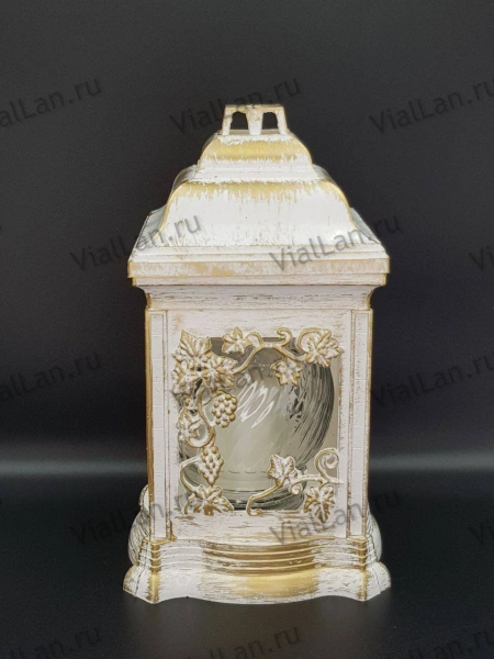 Лампада KAT 207 WI zl (28*15*15, материал Пластик, цвет белый) в упаковке 6 штук  арт:1928