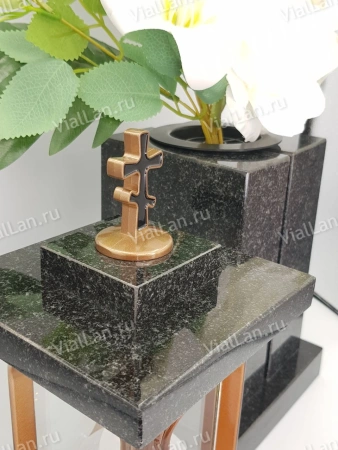 Лампада Новая Классика (Габбро, Бронза) арт:1757