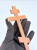 Крест V5 (20*8,5, Бронза, цвет Бронза, Православный) арт:1479