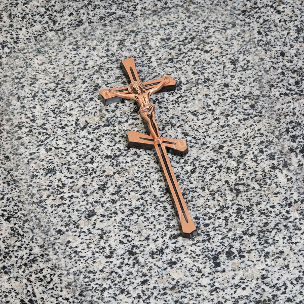 Крест BK 29 (15*6, Бронза, цвет Бронза, Православный) арт:802