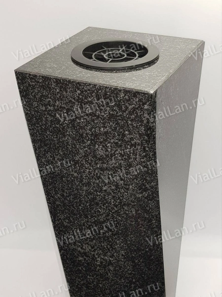 Ваза ЦЕЛЬНАЯ "ГРАНЬ" (40*15, гранит Габбро, Карелия) арт:2103