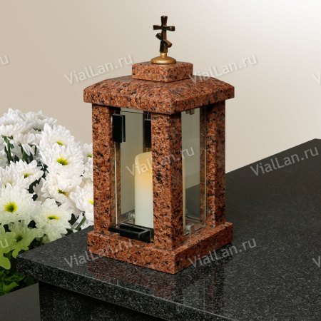 Лампада прямая (Гранит Лезник) арт:749